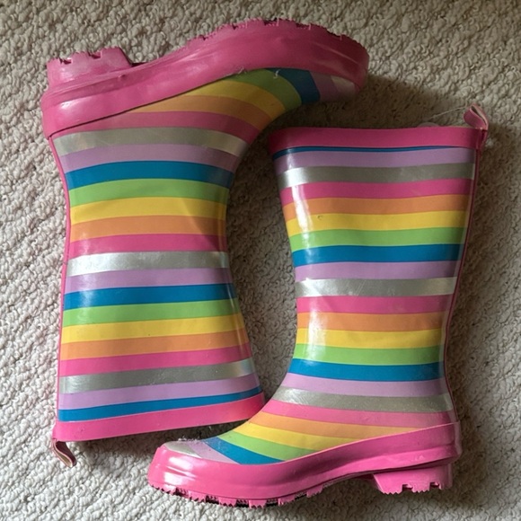Wonder Nation Other - Boots rain girls new sizes 7-8M, 9-10M, 11-12M, 13-1M or  2-3 new Wonder Nation